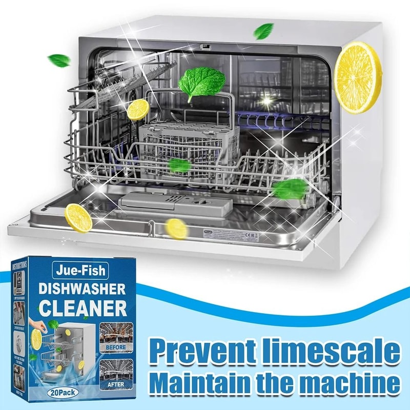 Kitchen Dishwasher Cleaning Tablets For Deep Cleaning And Deodorizing 3