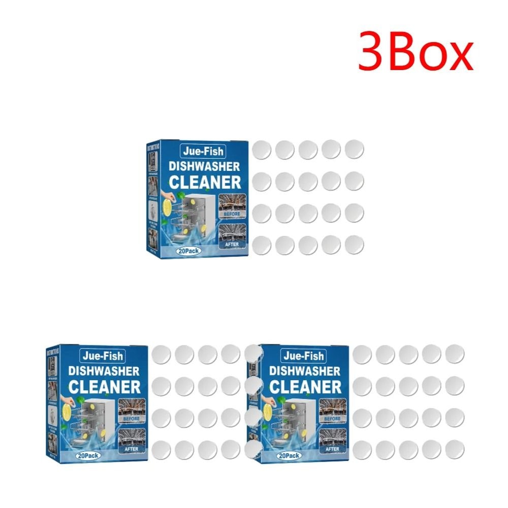 Kitchen Dishwasher Cleaning Tablets For Deep Cleaning And Deodorizing 10