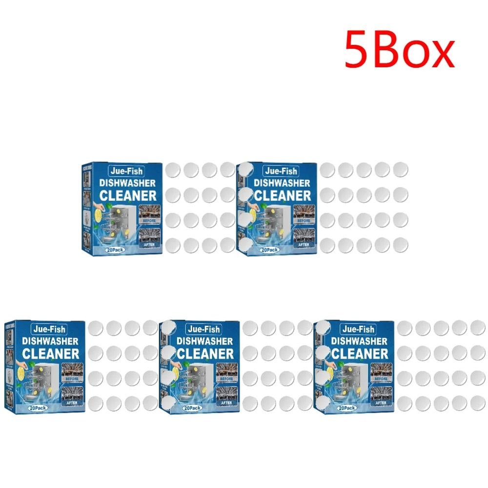 Kitchen Dishwasher Cleaning Tablets For Deep Cleaning And Deodorizing 7