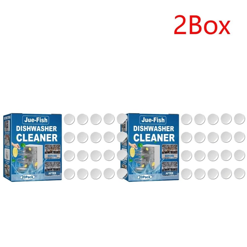 Kitchen Dishwasher Cleaning Tablets For Deep Cleaning And Deodorizing 8