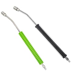 high pressure washer lance extension rod with quick connect nozzle