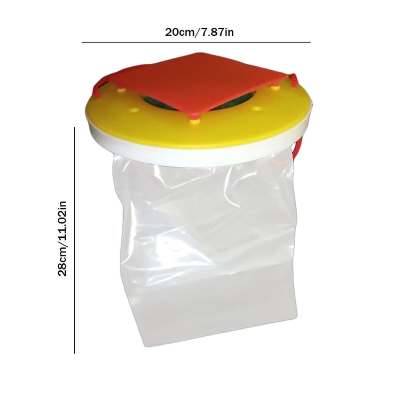 Disposable Hanging Fly Trap Bags For Outdoor Insect Control 5