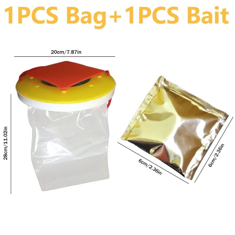 Disposable Hanging Fly Trap Bags For Outdoor Insect Control 22