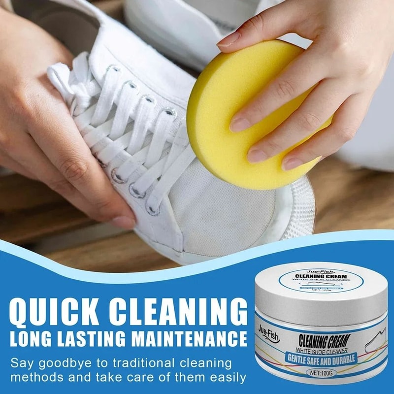 White Shoe Cleaning Cream For Brightening And Maintenance 1