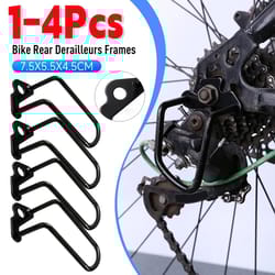universal rear derailleur protector cover for bicycle gear protection