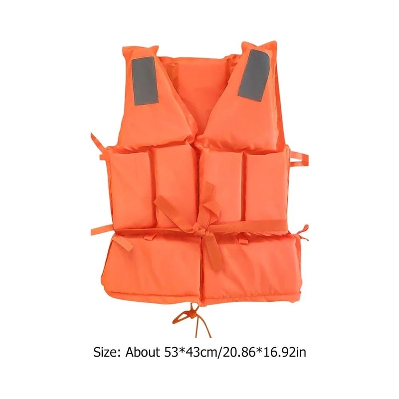 Adult Safety Life Vest With Whistle For Swimming And Water Sports 4