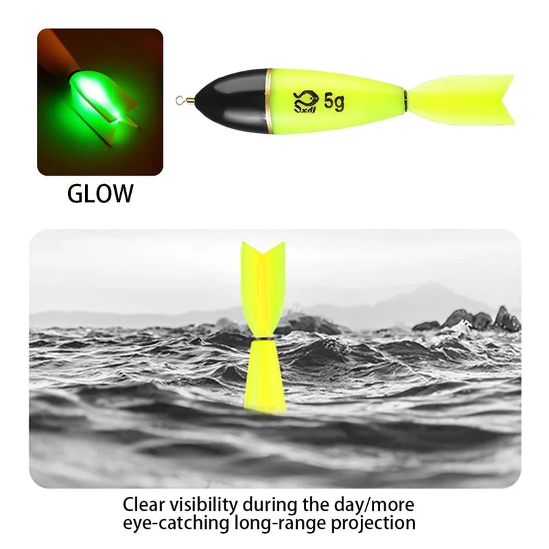 Improve Visibility And Accuracy During Night Fishing With These Luminous Fishing Bobbers Designed T 5