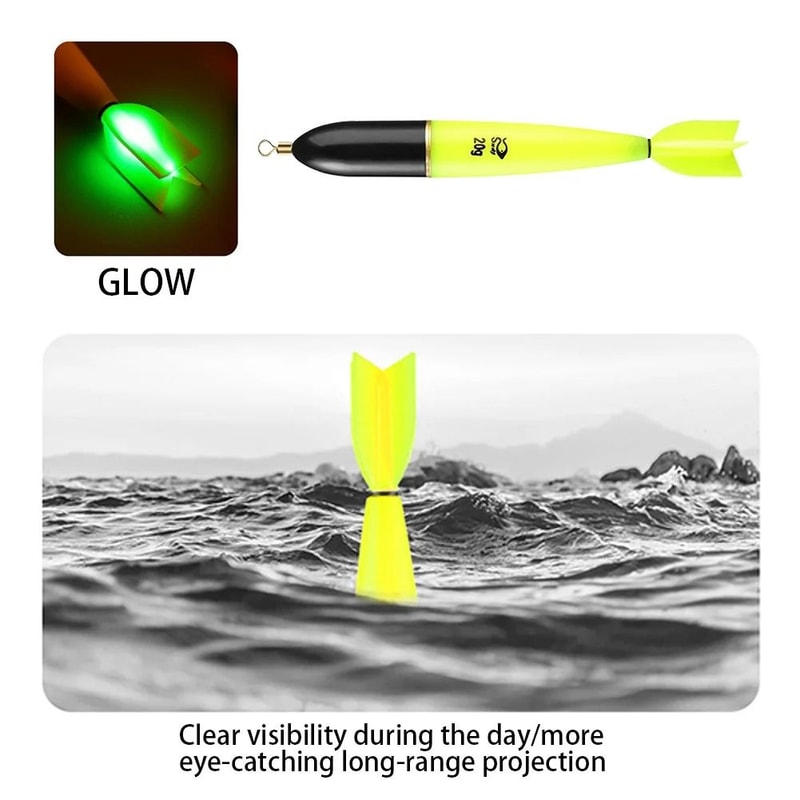 Improve Visibility And Accuracy During Night Fishing With These Luminous Fishing Bobbers Designed T 9