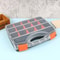 Portable Plastic Tool Parts Organizer Box With Adjustable Storage 1
