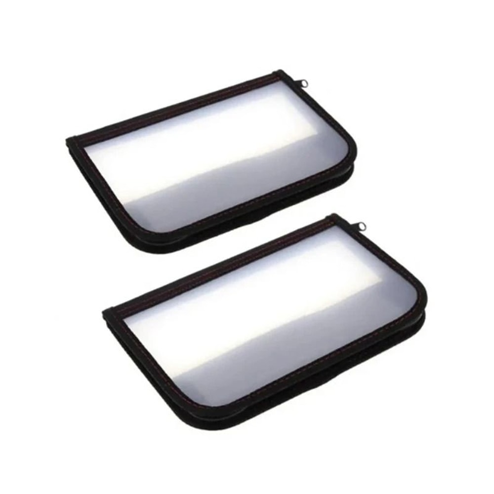 Portable Clear Fishing Lure And Hook Storage Bag With Double Zipper 2