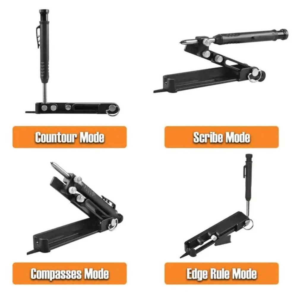 Adjustable Contour Gauge Scribing Tool For Woodworking And DIY Projects 1