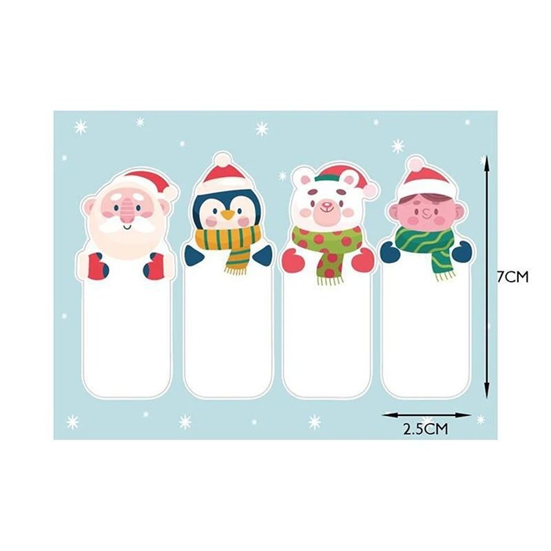 Christmas Gift Sealing Stickers Set For Holiday Packaging And Decoration 6