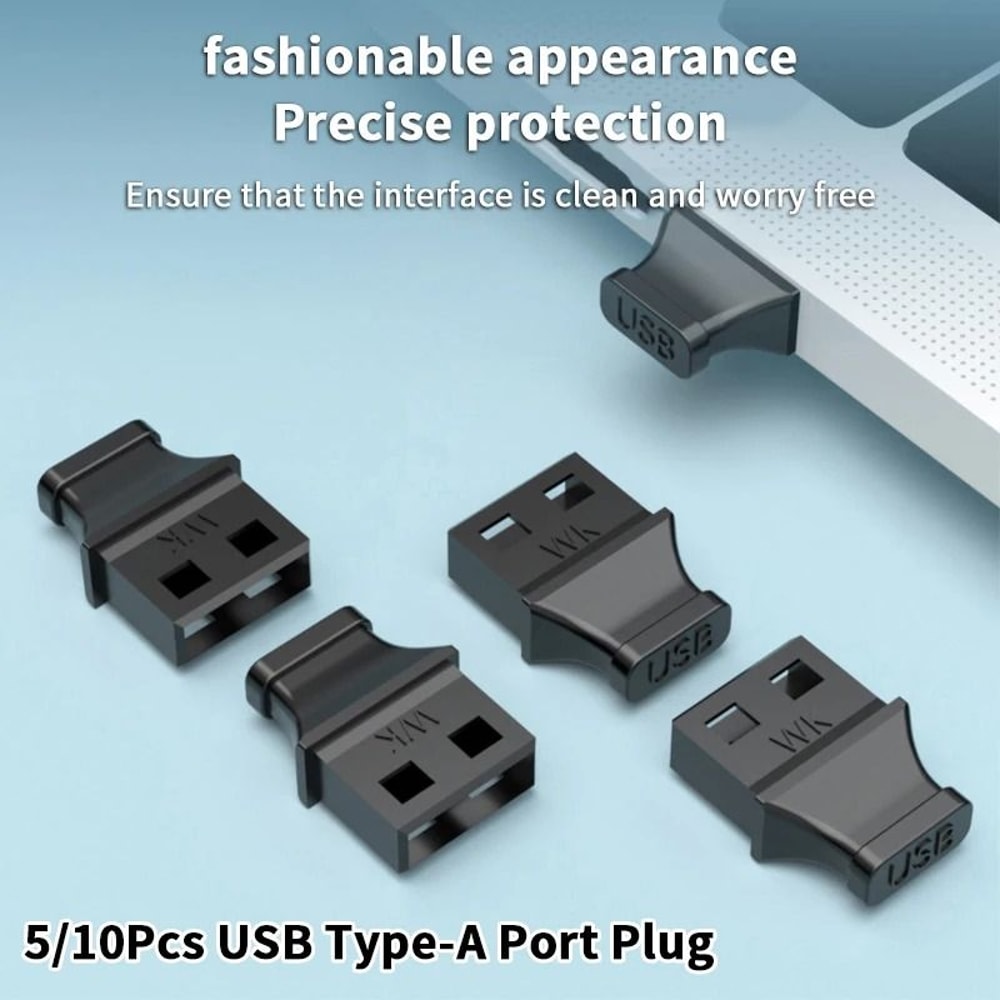 USB Port Dust Plug Covers For Laptop And Computer Protection 1