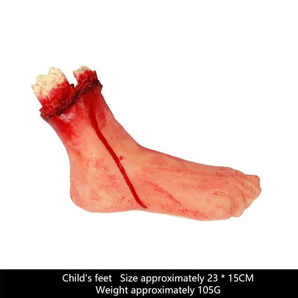 Fake Severed Zombie Hand Prop For Halloween Decoration And Haunted Displays 11