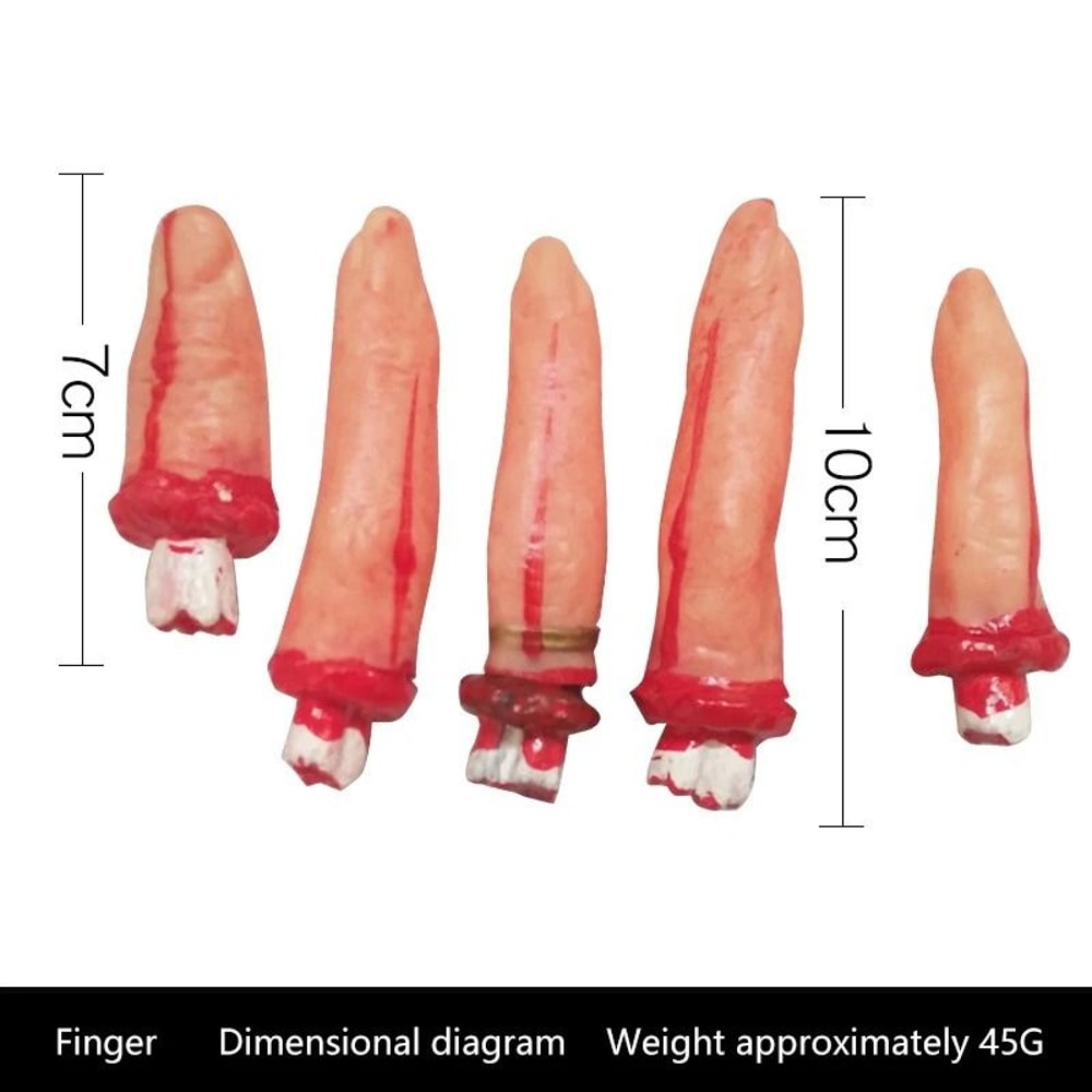 Fake Severed Zombie Hand Prop For Halloween Decoration And Haunted Displays 6