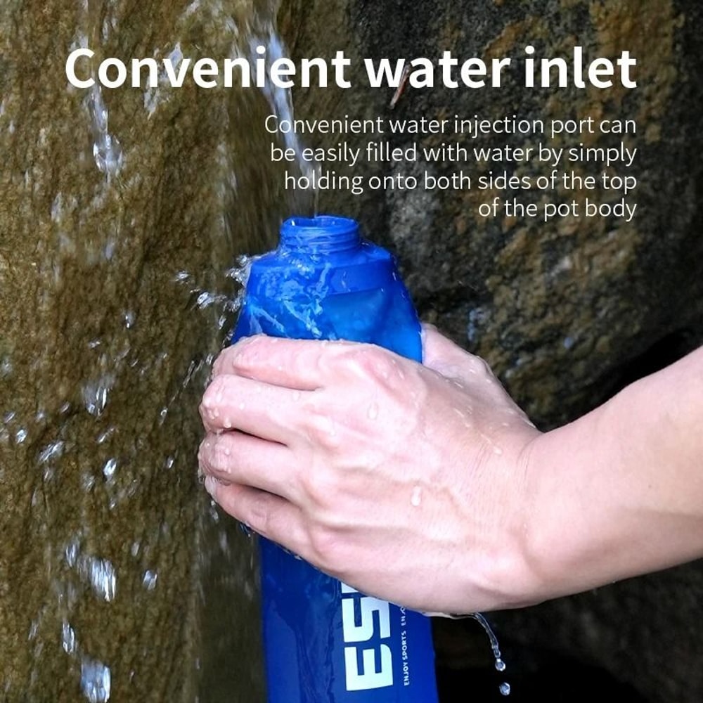 Collapsible Portable Water Bottle 176 Oz For Outdoor Sports And Travel 2