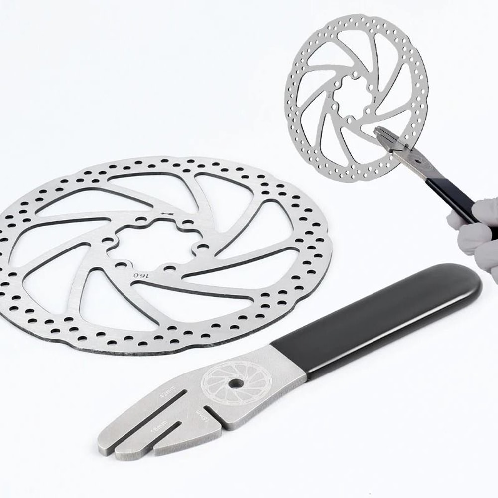 Stainless Steel Bicycle Brake Disc Truing Tool For Rotor Adjustment 3