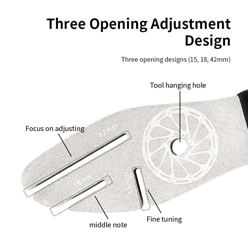 Stainless Steel Bicycle Brake Disc Truing Tool For Rotor Adjustment 4