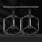 Aluminum Alloy Bicycle Platform Pedals With Sealed Bearings For Nonslip Grip 5