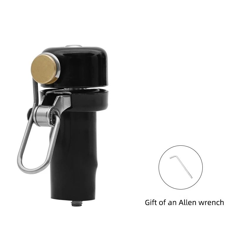 Retro Mini Bicycle Bell For Curved Handlebars With Loud Alarm Sound 6