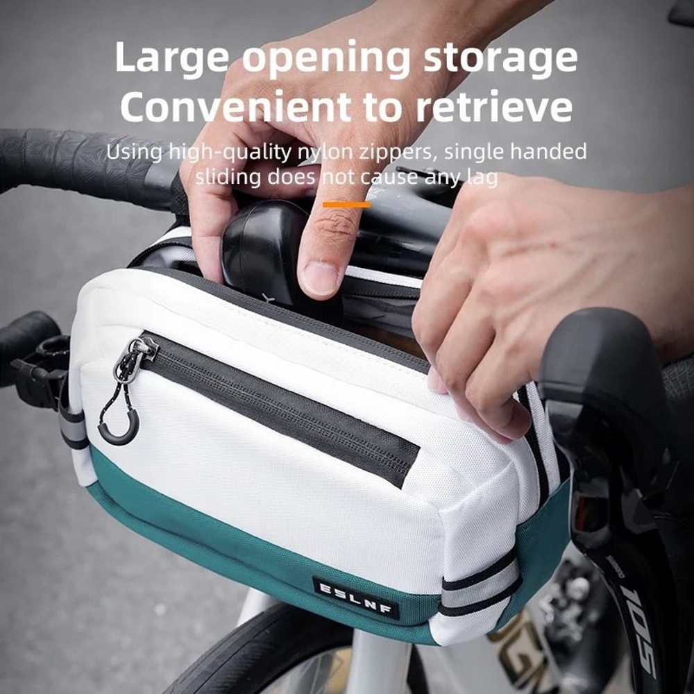 Portable Bicycle Handlebar Bag With 25 L Large Capacity For Storage 3