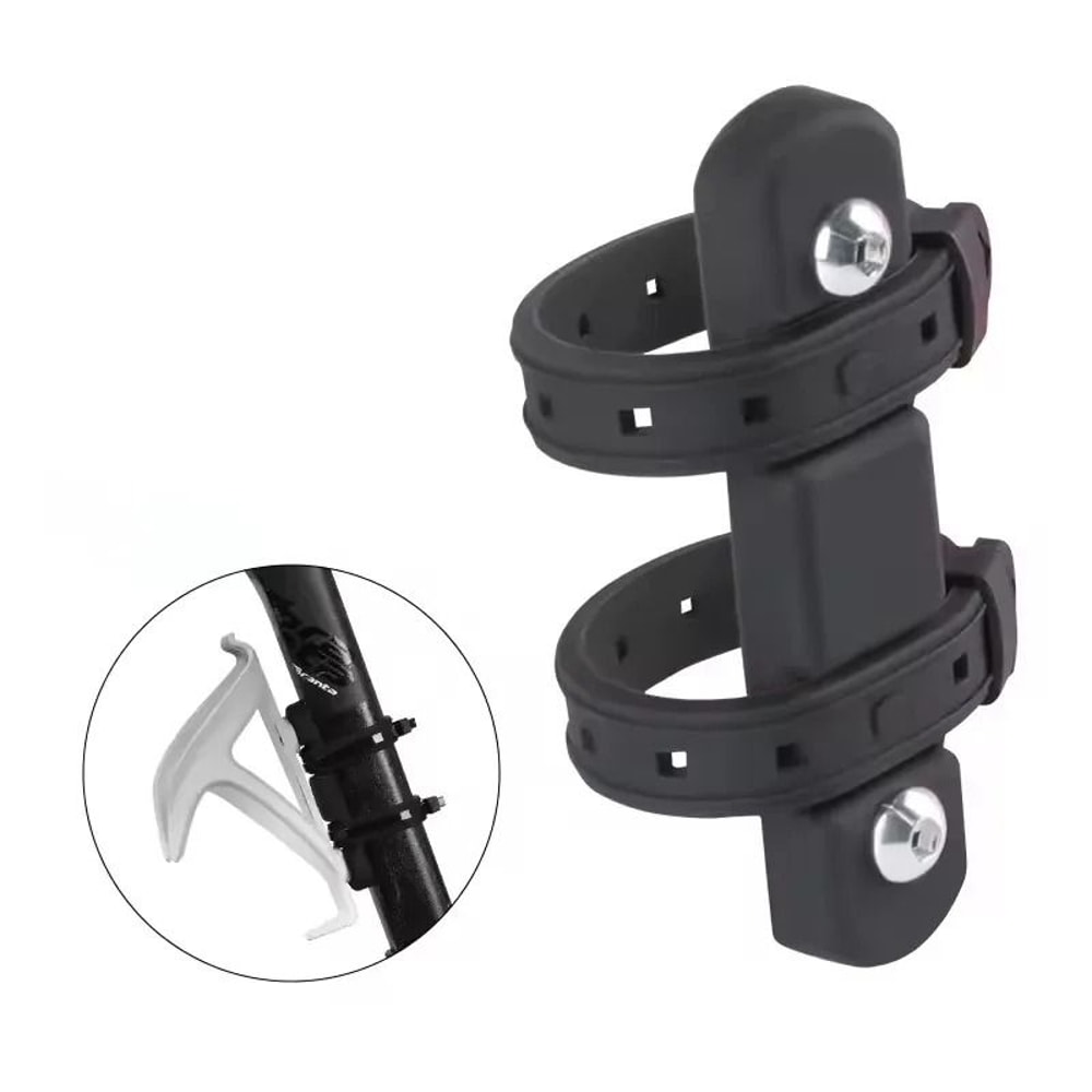 Bicycle Bottle Mount Adapter Strap For Frame And Fork Installation 0