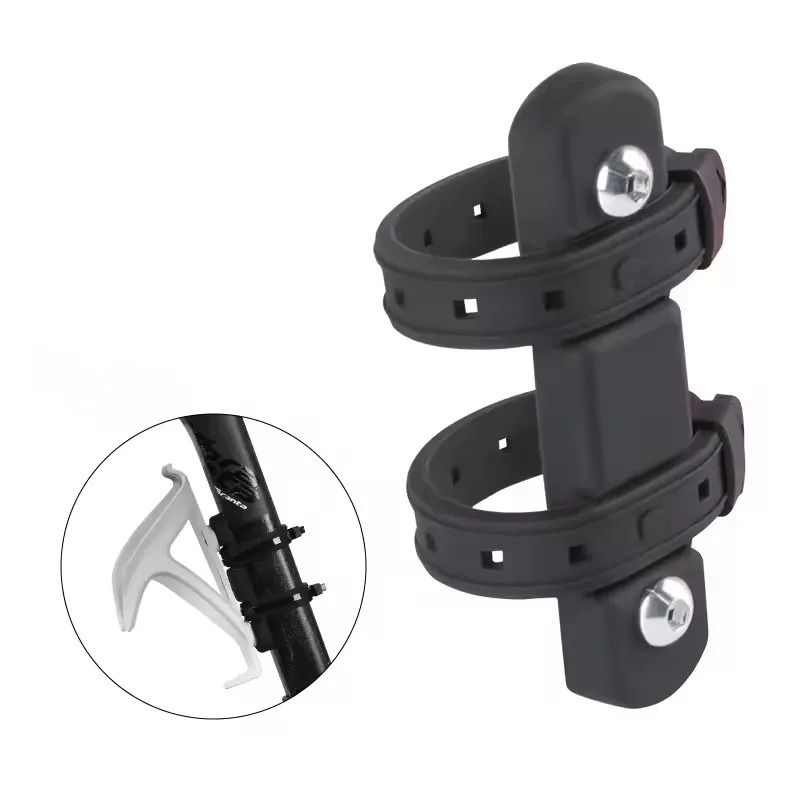 Bicycle Bottle Mount Adapter Strap For Frame And Fork Installation 0