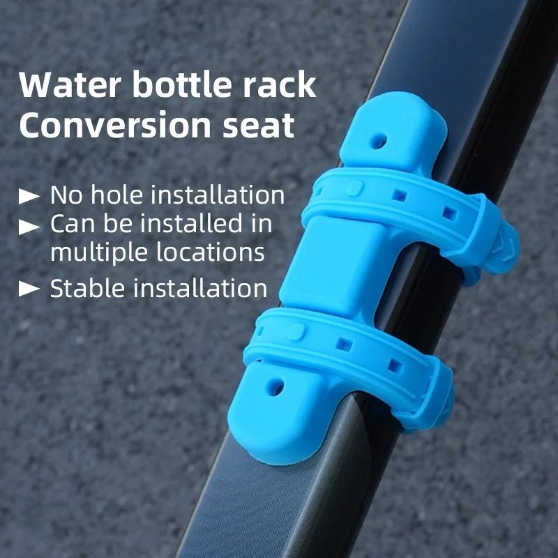 Bicycle Bottle Mount Adapter Strap For Frame And Fork Installation 2