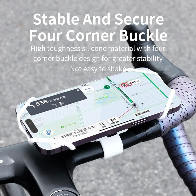 Universal Bicycle Phone Holder With Quick Release For Road And Mountain Bikes 1