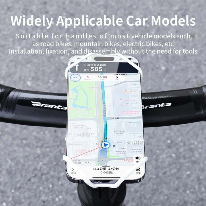 Universal Bicycle Phone Holder With Quick Release For Road And Mountain Bikes 2