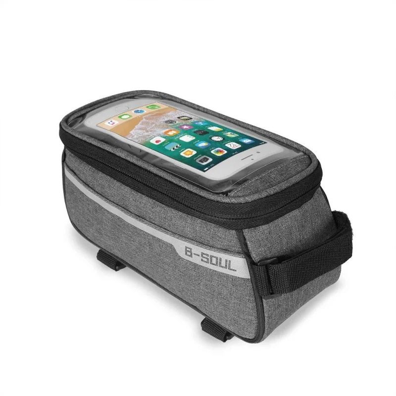 Waterproof Bicycle Front Frame Bag With Touch Screen Phone Pouch 2