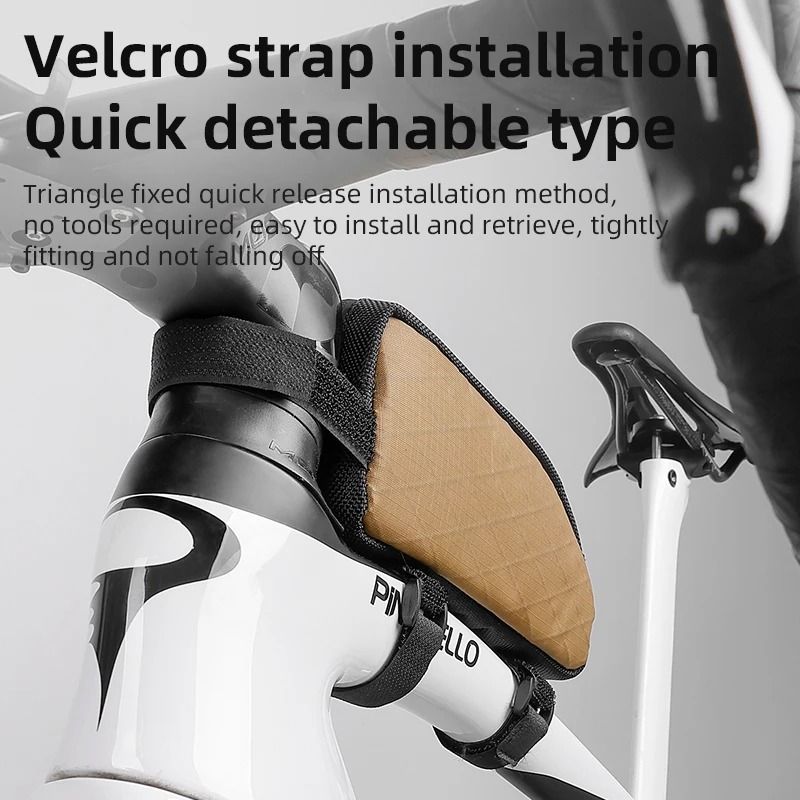 Lightweight Bicycle Top Tube Bag For Frame Storage 3