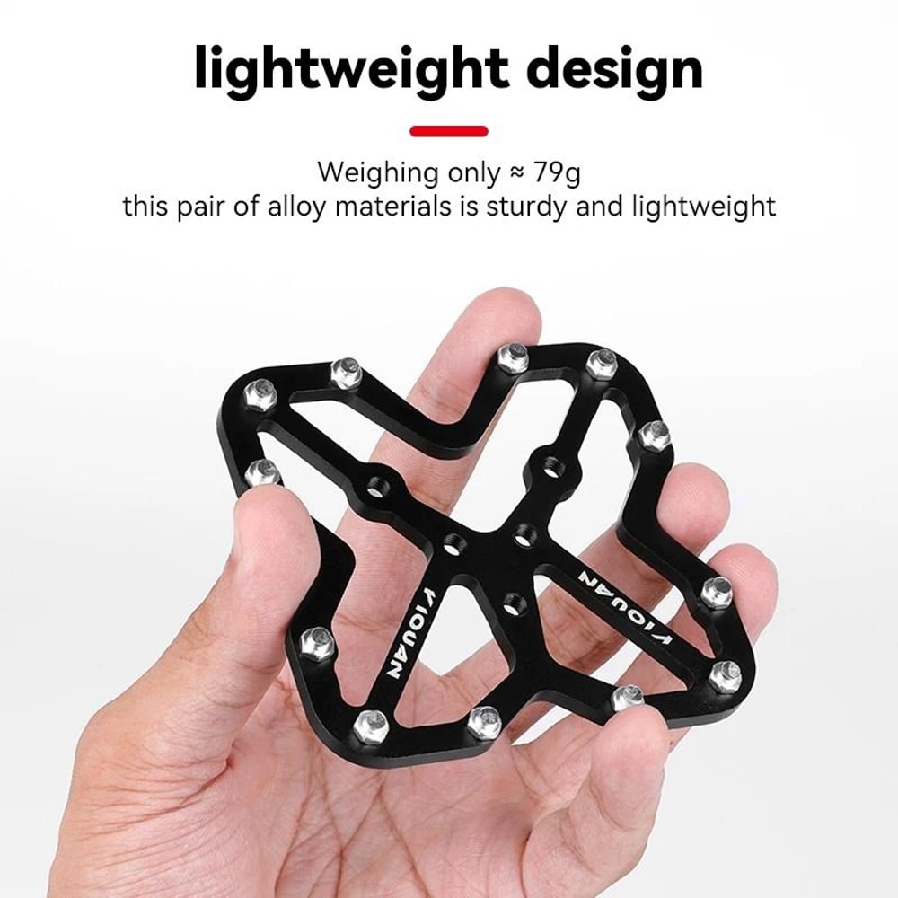 Bicycle Pedal Lock To Flat Conversion Plates For Road And Mountain Bikes 4