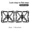 Bicycle Pedal Lock To Flat Conversion Plates For Road And Mountain Bikes 6