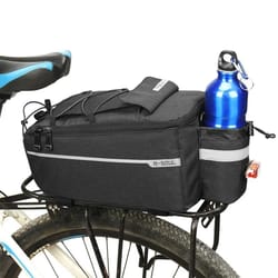 large capacity waterproof bicycle rear seat pannier bag for travel
