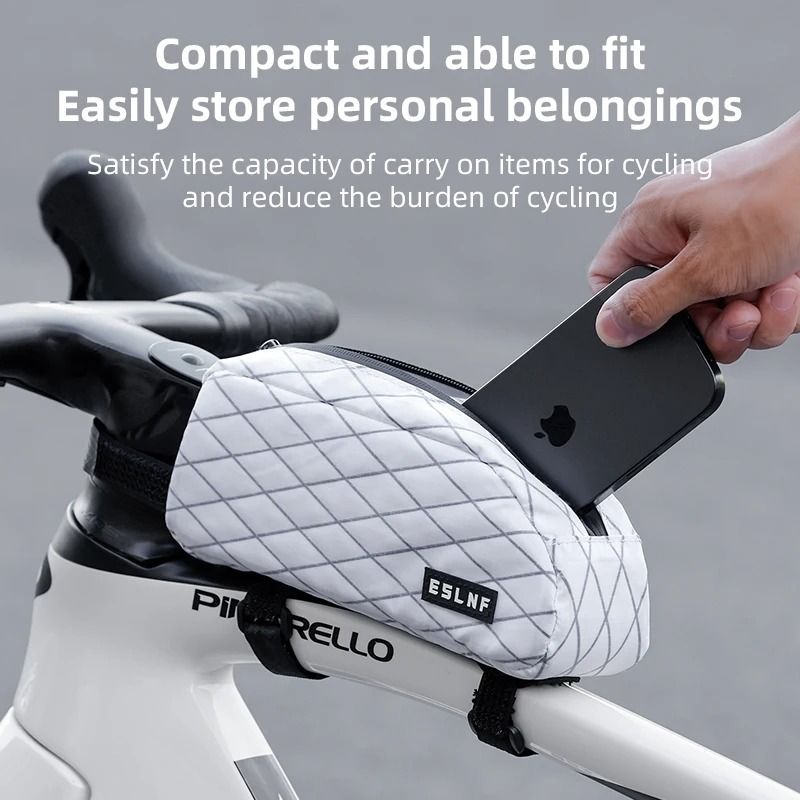Durable Bike Top Tube Storage Bag For Cycling Essentials 3