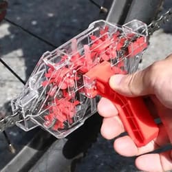 multi function bike chain and wheel cleaning tool set