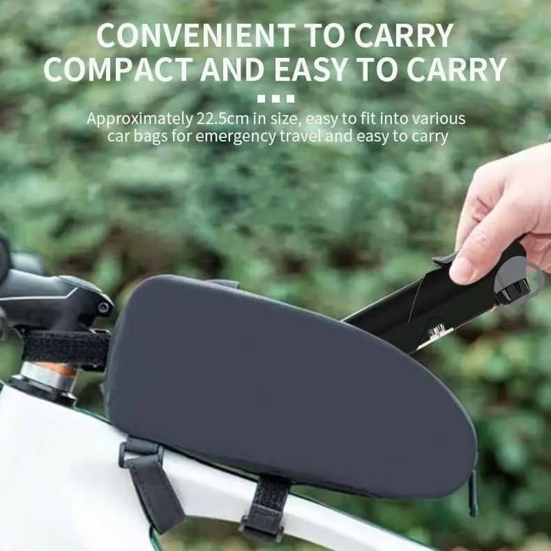 Mini Bike Pump With Pressure Gauge For Mountain And Road Bicycles 4