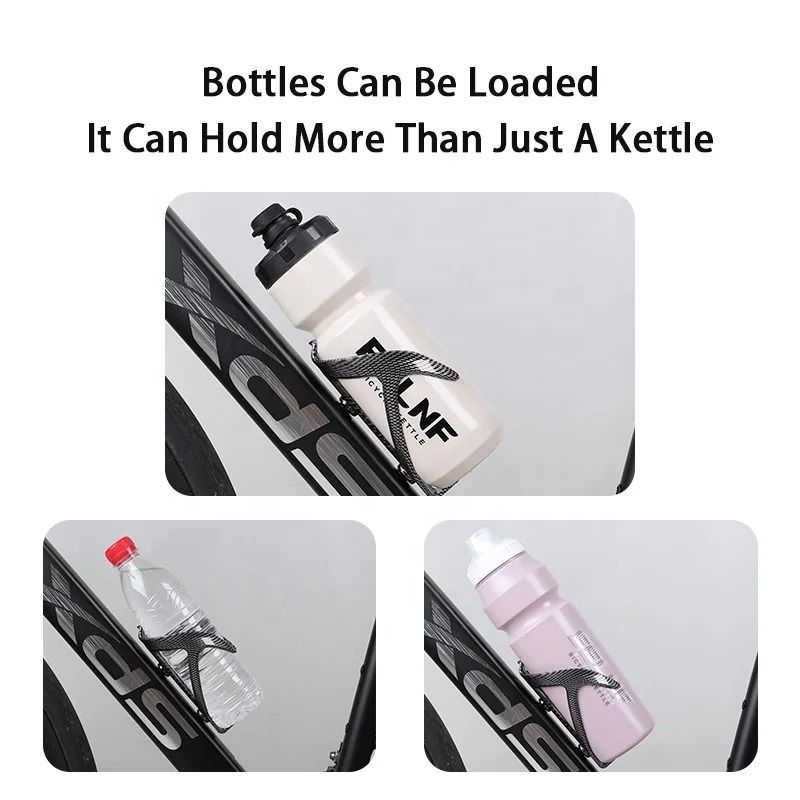 Carbon Pattern Bike Water Bottle Holder Cage For Bicycle 2