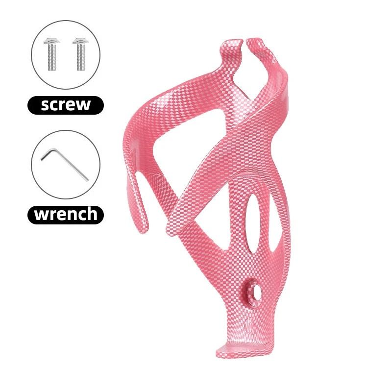 Carbon Pattern Bike Water Bottle Holder Cage For Bicycle 6