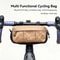 Bicycle Handlebar Bag With Shoulder Strap For Cycling Storage 4