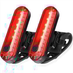 bright usb rechargeable bicycle tail light for cycling safetys