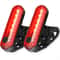 Bright USB Rechargeable Bicycle Tail Light For Cycling Safetys 0