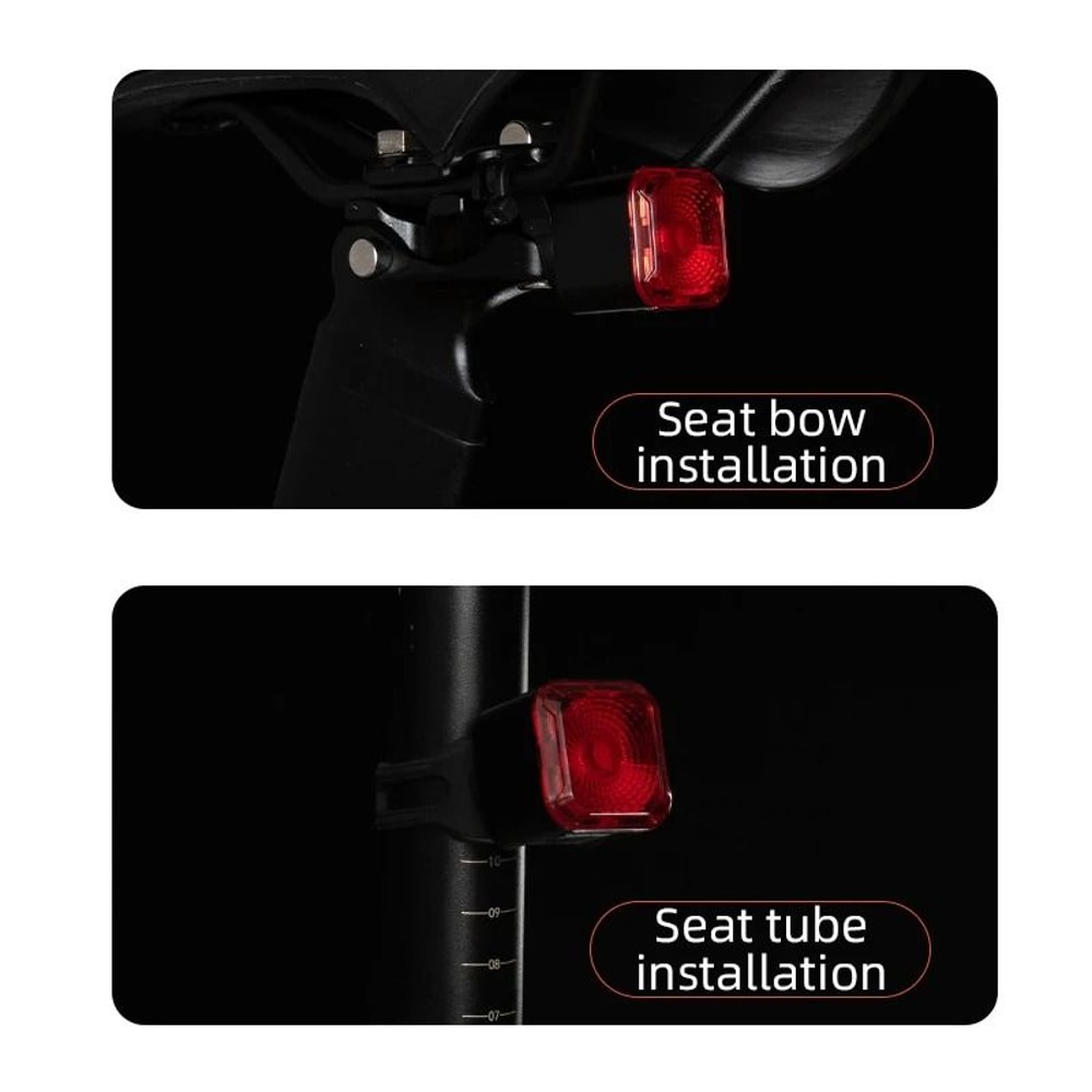 Digital Display Smart Bicycle Taillight With Intelligent Sensing For Safety 5