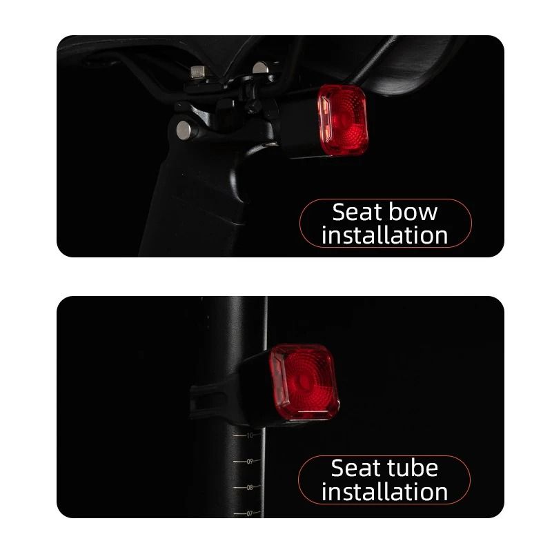 Digital Display Smart Bicycle Taillight With Intelligent Sensing For Safety 5