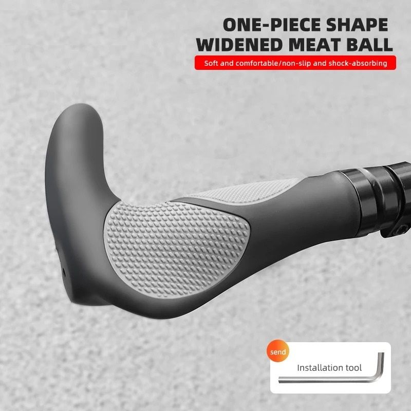 Ergonomic Bike Handlebar Grips For Comfort And Control 0
