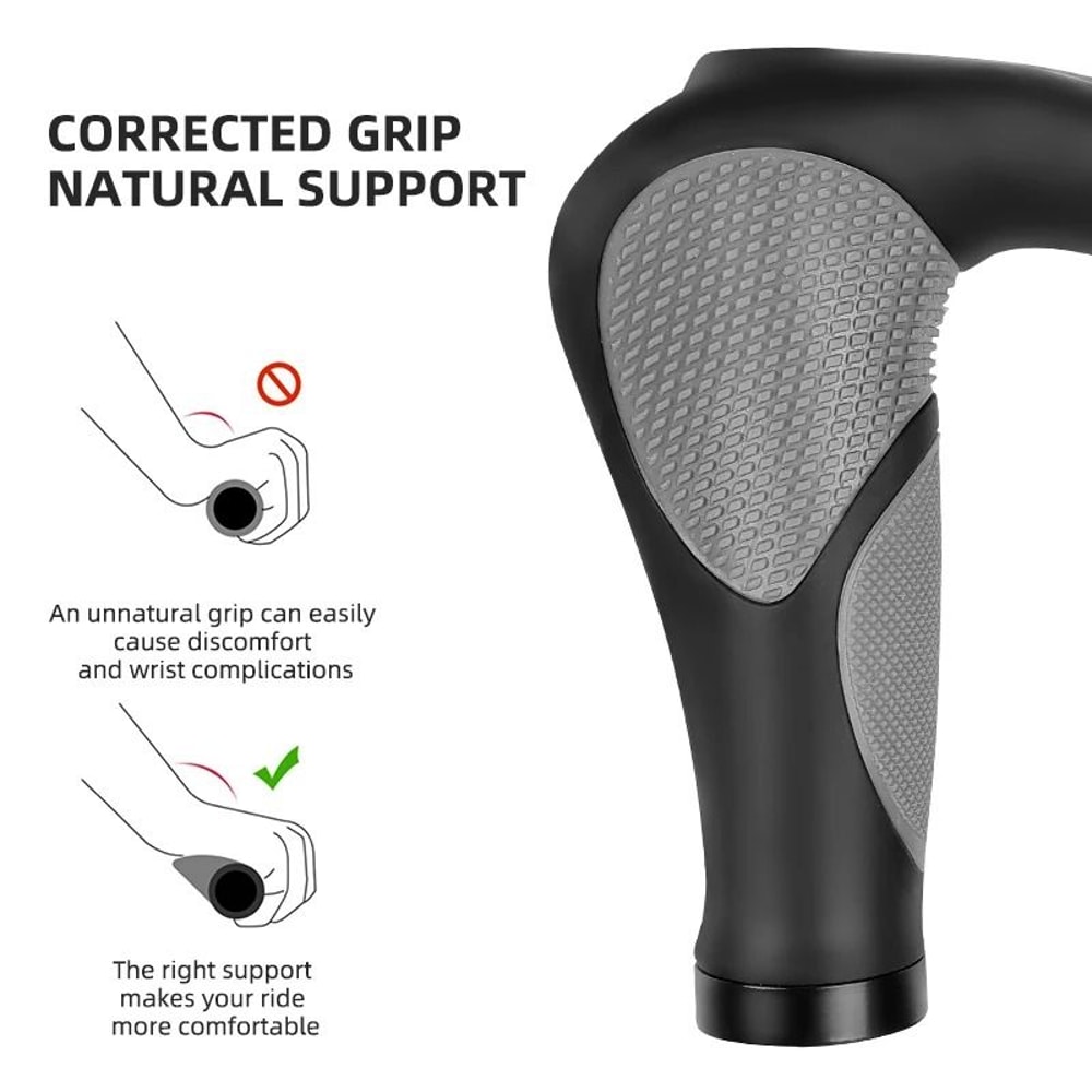 Ergonomic Bike Handlebar Grips For Comfort And Control 3