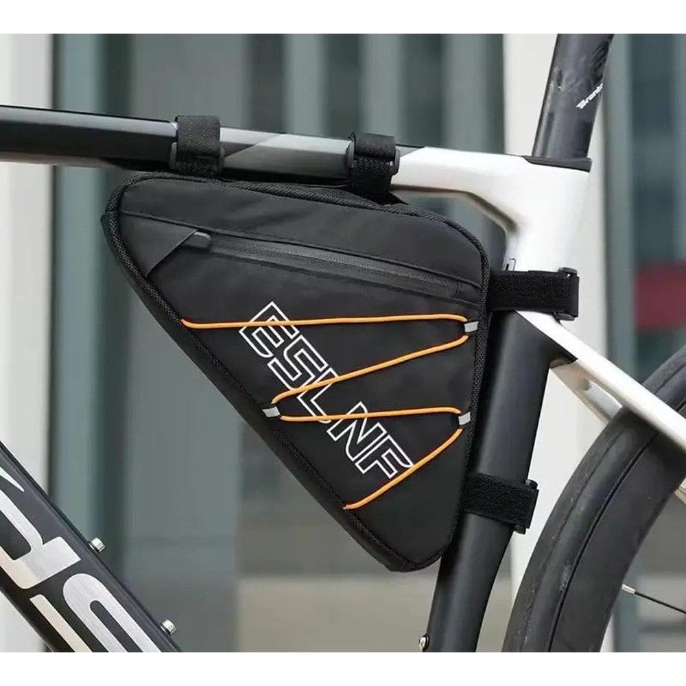 Large Capacity Bike Frame Triangle Bag For Cycling Storage 0