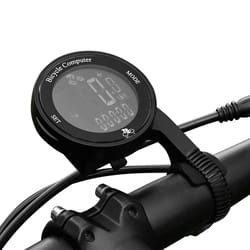 wireless waterproof bike computer with lcd odometer and speed meter