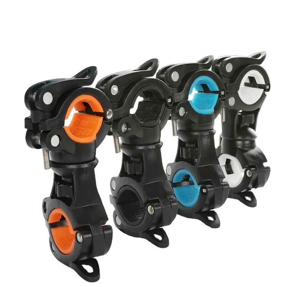 360 Degree Rotation Bike Flashlight Holder Mount For Bicycle 0